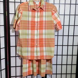 Vintage Ship ‘n Shore Inner Visions Skirt Set 10